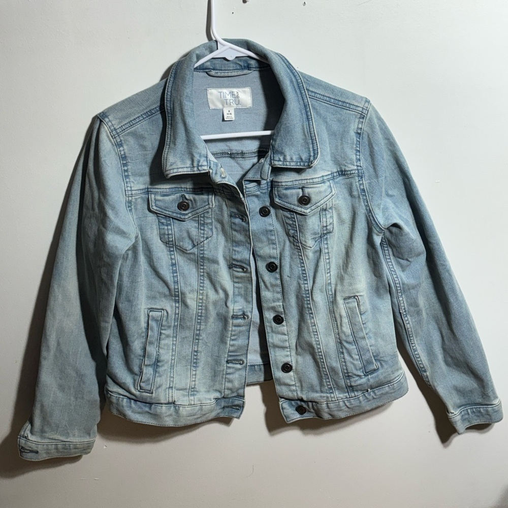 Time and Tru Light Blue Denim Jacket - Picture 2 of 4